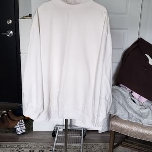 Oversized Mock Neck Sweatshirt - H&M